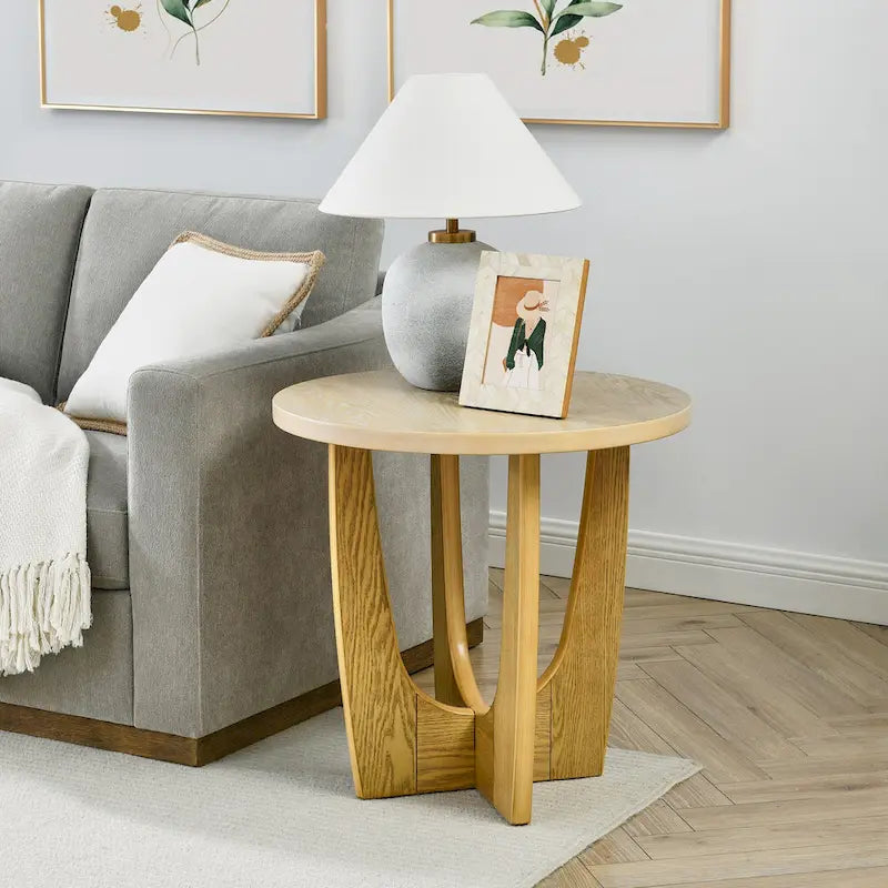 25 Round End Table