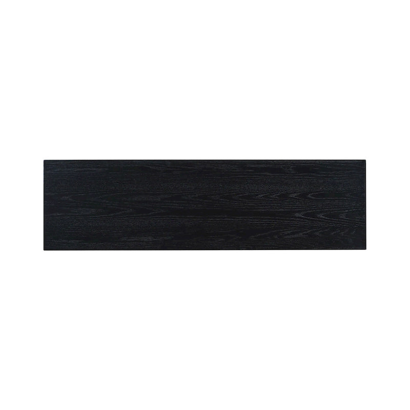 59 Modern Console Table with Distinctive Side Shapes for Entryway, Living Room