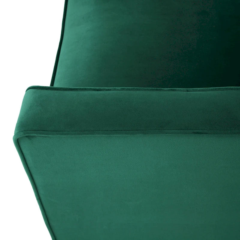 Milo Contemporary Velvet Club Chair by Christopher Knight Home - 30.75 W x 33.50 L x 33.75 H