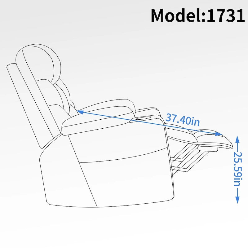 motor Up to 350 LBS Chenille Power Lift Recliner Chair, Heavy Duty Motion Mechanism with 8-Point Vibration Massage and Lumb