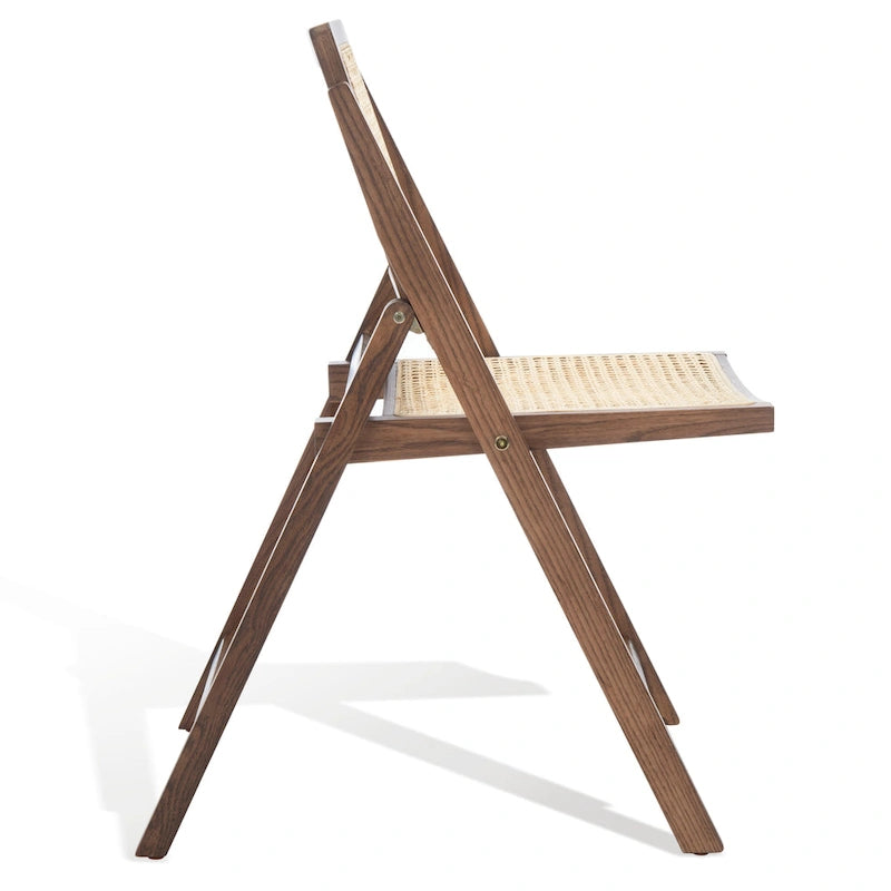 Cane Folding Dining Chair (Set of 2) - 18 In. W x 23 In. D x 33 In. H - 18Wx23Dx33H