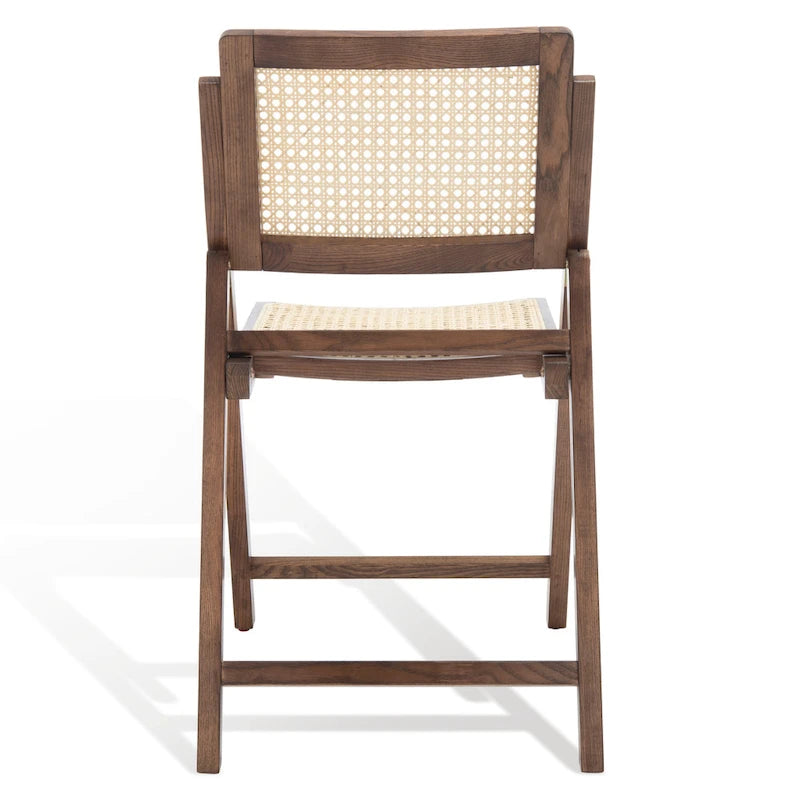 Cane Folding Dining Chair (Set of 2) - 18 In. W x 23 In. D x 33 In. H - 18Wx23Dx33H