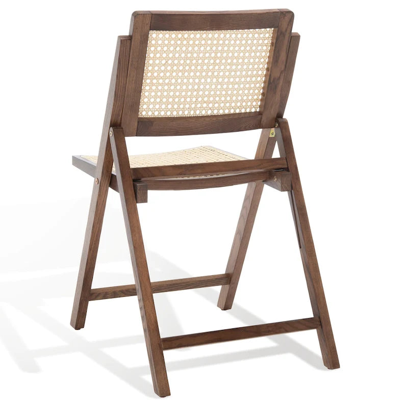 Cane Folding Dining Chair (Set of 2) - 18 In. W x 23 In. D x 33 In. H - 18Wx23Dx33H