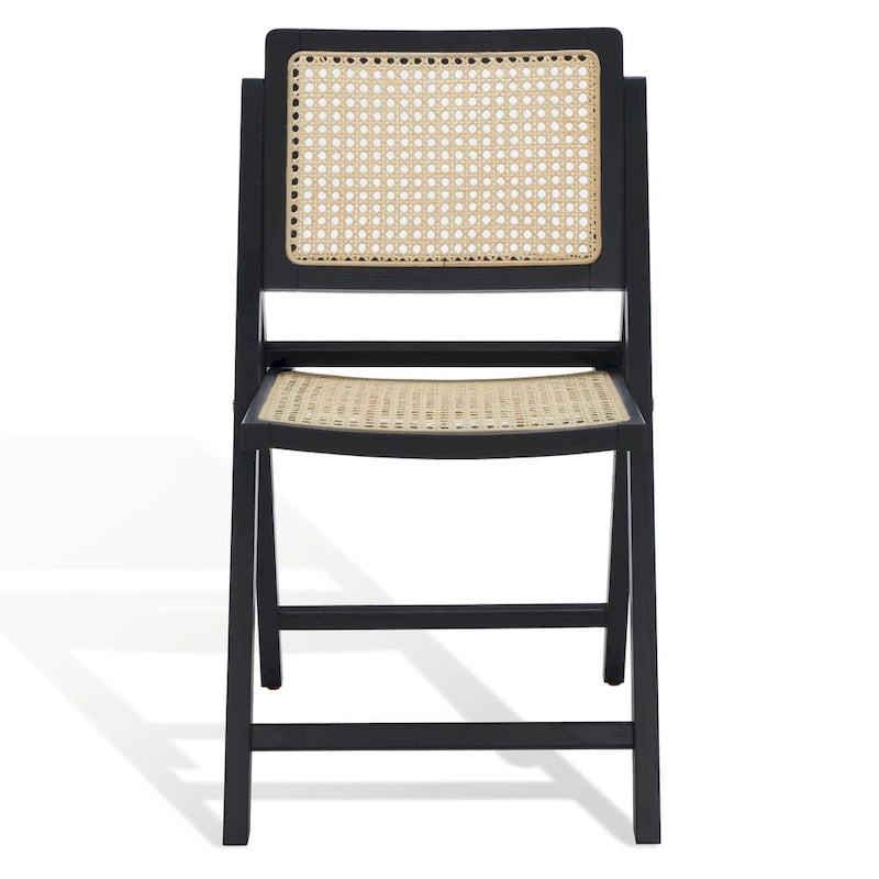 Cane Folding Dining Chair (Set of 2) - 18 In. W x 23 In. D x 33 In. H - 18Wx23Dx33H