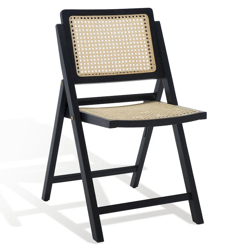 Cane Folding Dining Chair (Set of 2) - 18 In. W x 23 In. D x 33 In. H - 18Wx23Dx33H