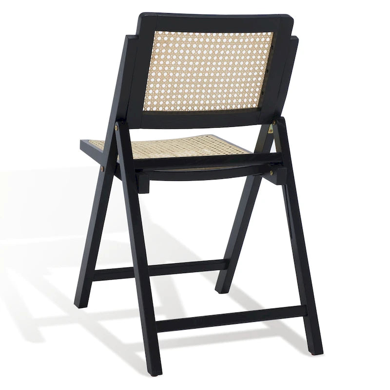 Cane Folding Dining Chair (Set of 2) - 18 In. W x 23 In. D x 33 In. H - 18Wx23Dx33H