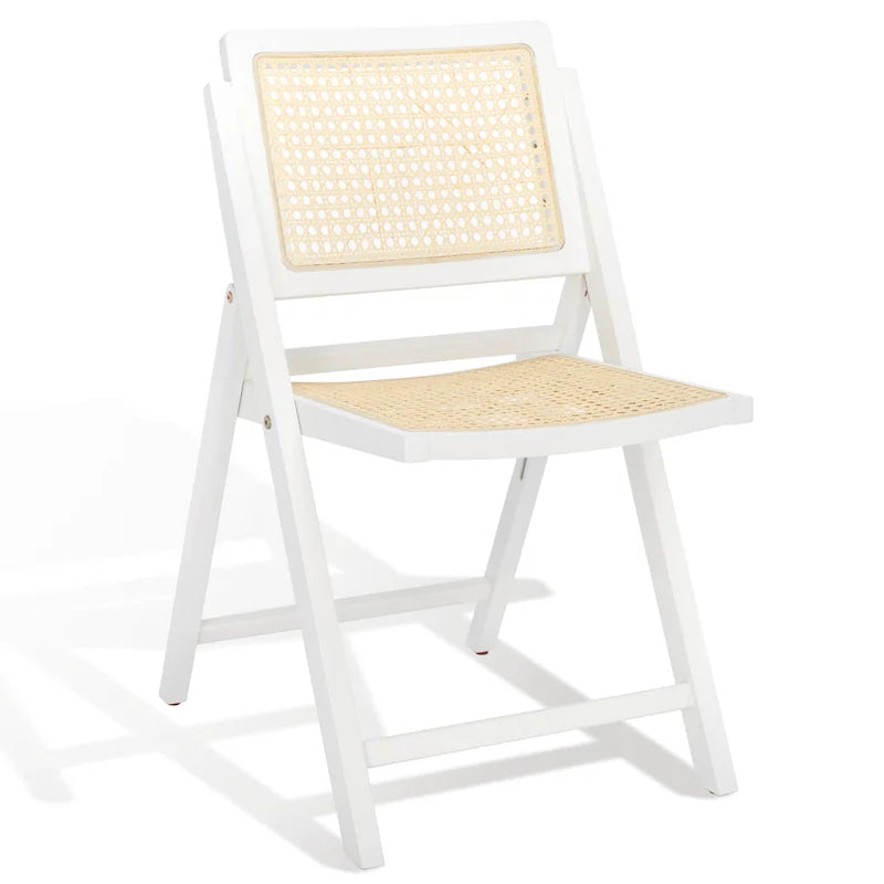 Cane Folding Dining Chair (Set of 2) - 18 In. W x 23 In. D x 33 In. H - 18Wx23Dx33H